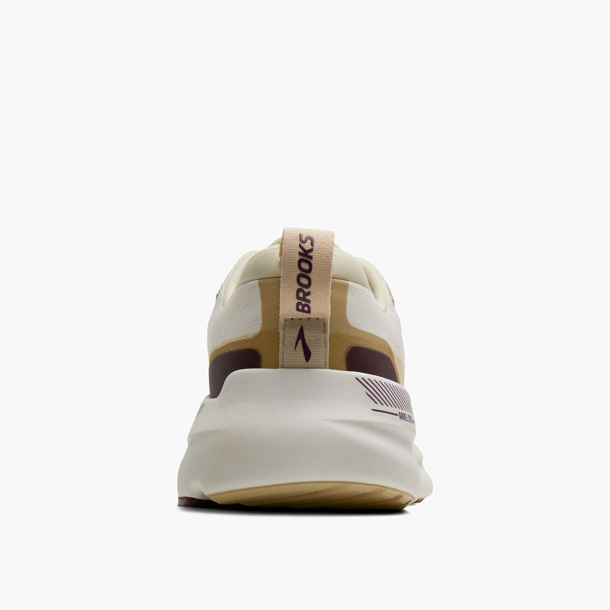 Brooks Women's Ariel GTS 26 288 Coconut/Sand/PotentPurple heel