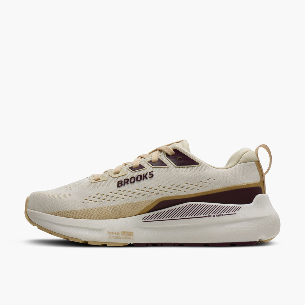 Brooks Women's Ariel GTS 26 288 Coconut/Sand/PotentPurple medial