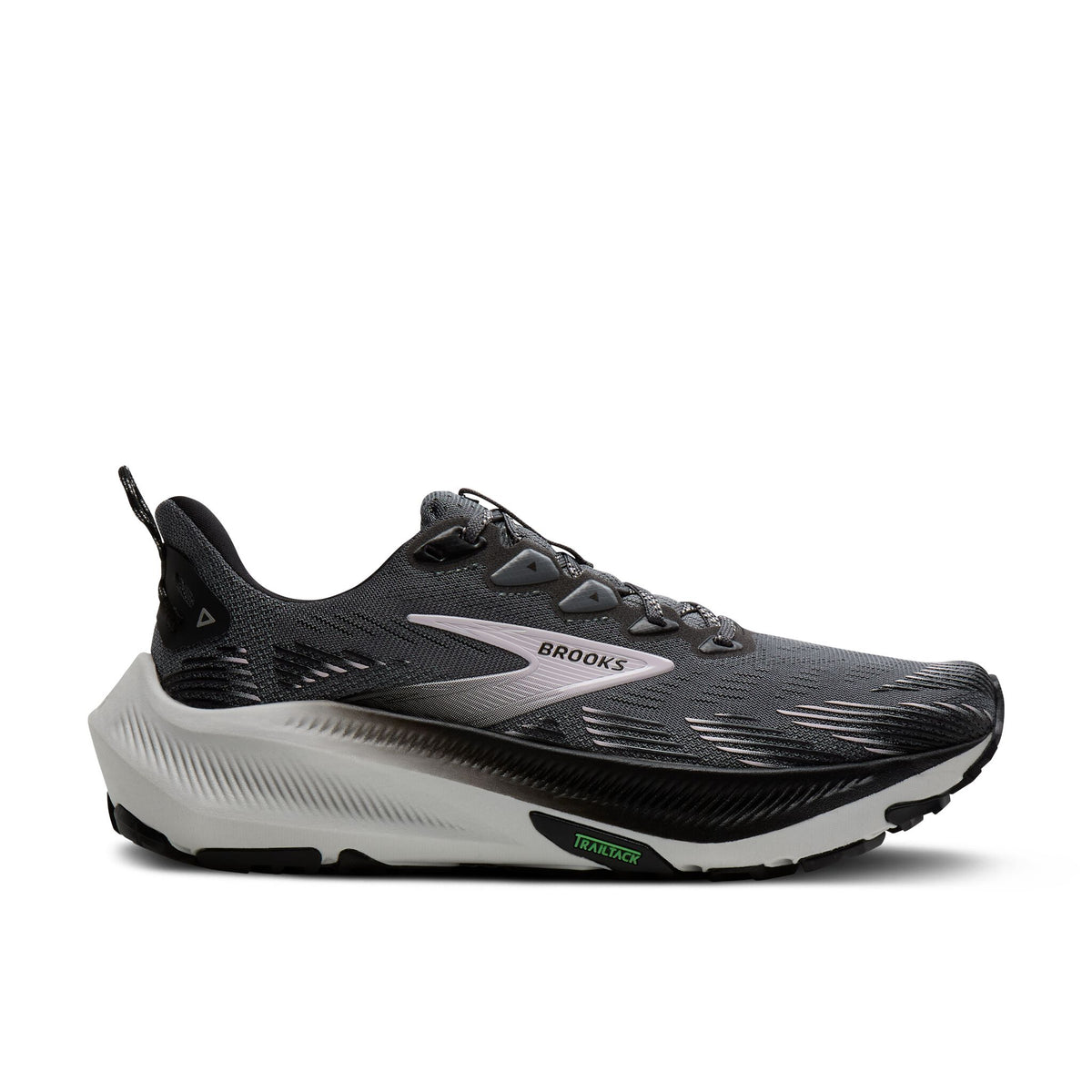 Brooks Women's Ghost Trail 037 PoppySeed/Black/Pink lateral