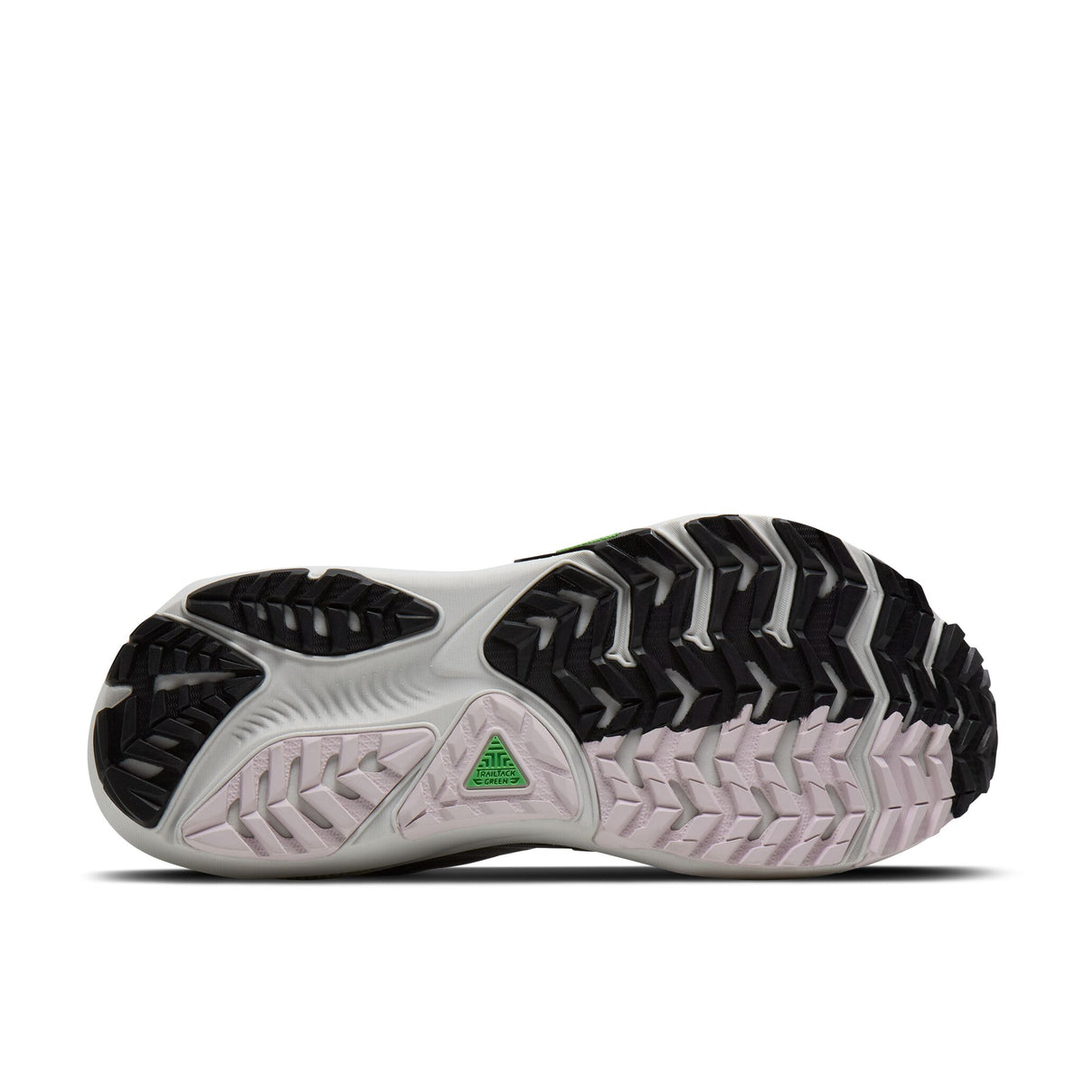 Brooks Women's Ghost Trail 037 PoppySeed/Black/Pink outsole