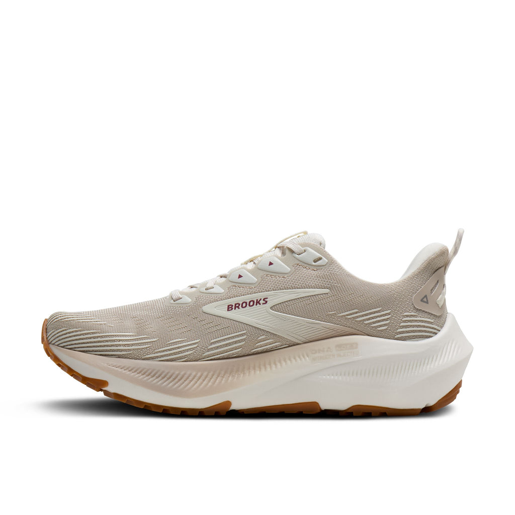 Brooks Women's Ghost Trail 126 Coconut/Chateau/Rose medial