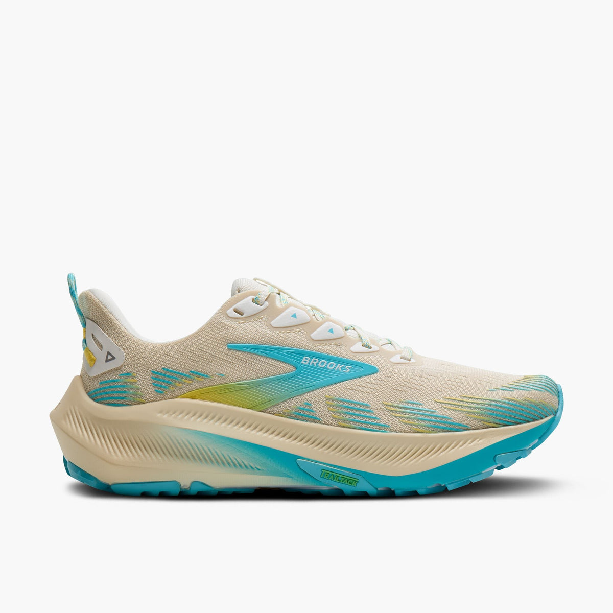 Brooks Women's Ghost Trail 222 Sand/StarWhite/GoldenHour lateral