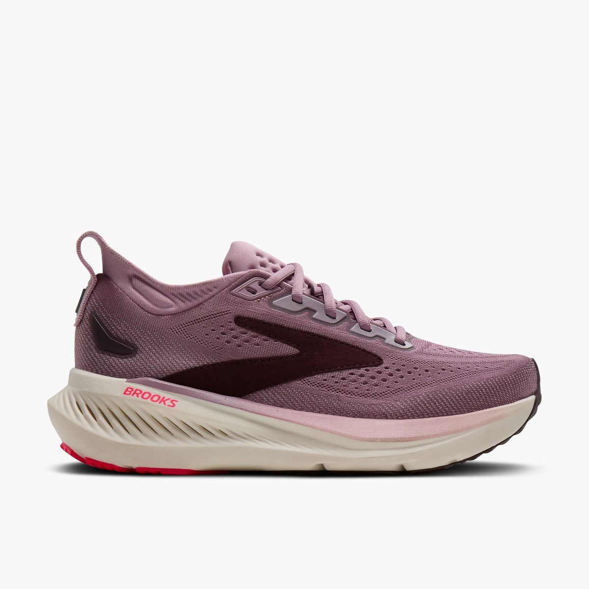 Brooks Women's Glycerin 23 519 Elderberry/Peppercorn/Clear lateral