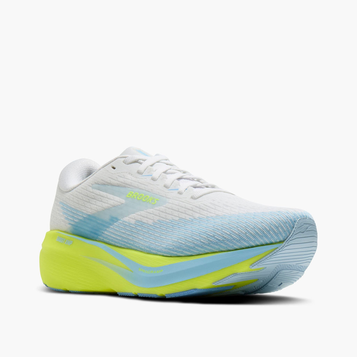 Women's Ghost Amp 130 White/Blue/Nightlife pair angle