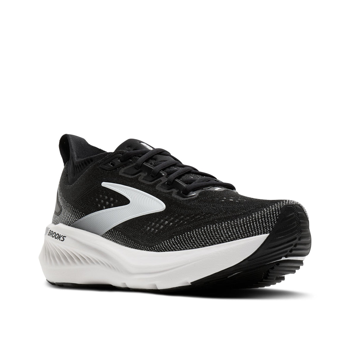 Brooks Women's Glycerin GTS 23 090 Black/Grey/White pair angle