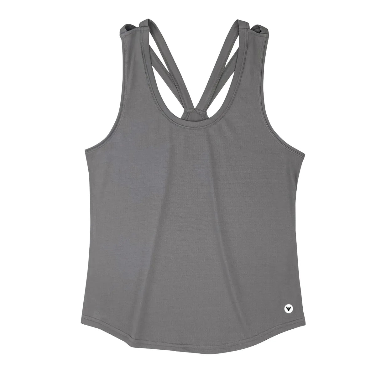 Fitness Sports W Ecotech Strap Tank Gray