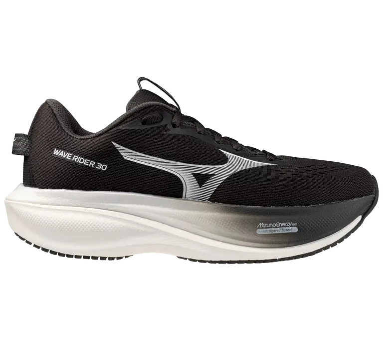 Mizuno Women's Wave Rider 30 BS00 BlackSandWhite