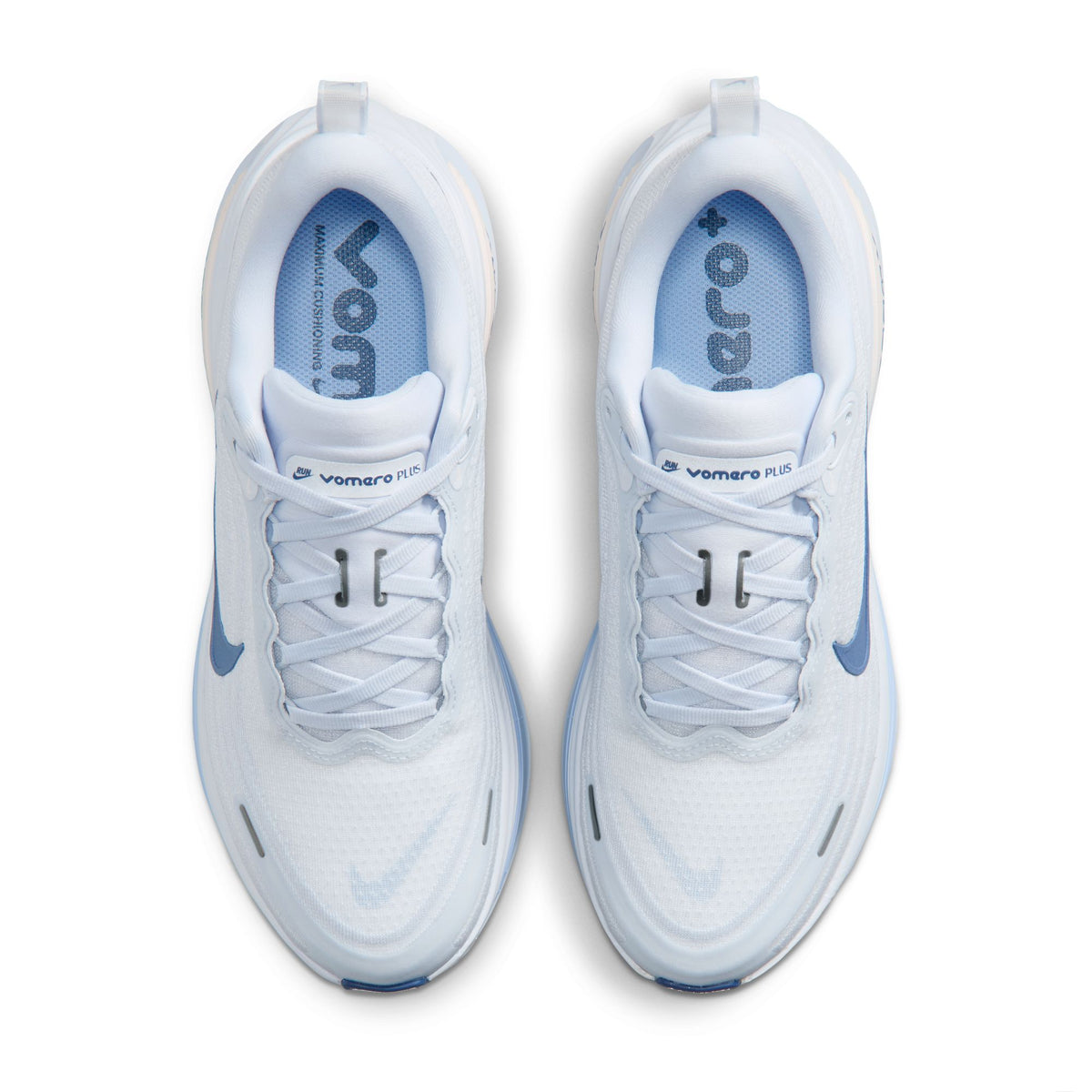 Nike Women's Vomero Plus 108 White/MysticNavyAluminumFootballGrey