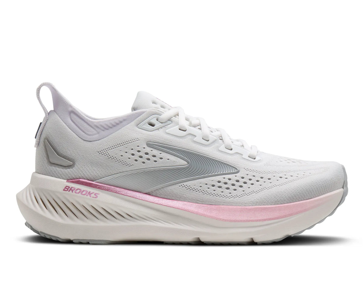 Brooks Women's Glycerin 23  133 White/HarborMist/Metallic