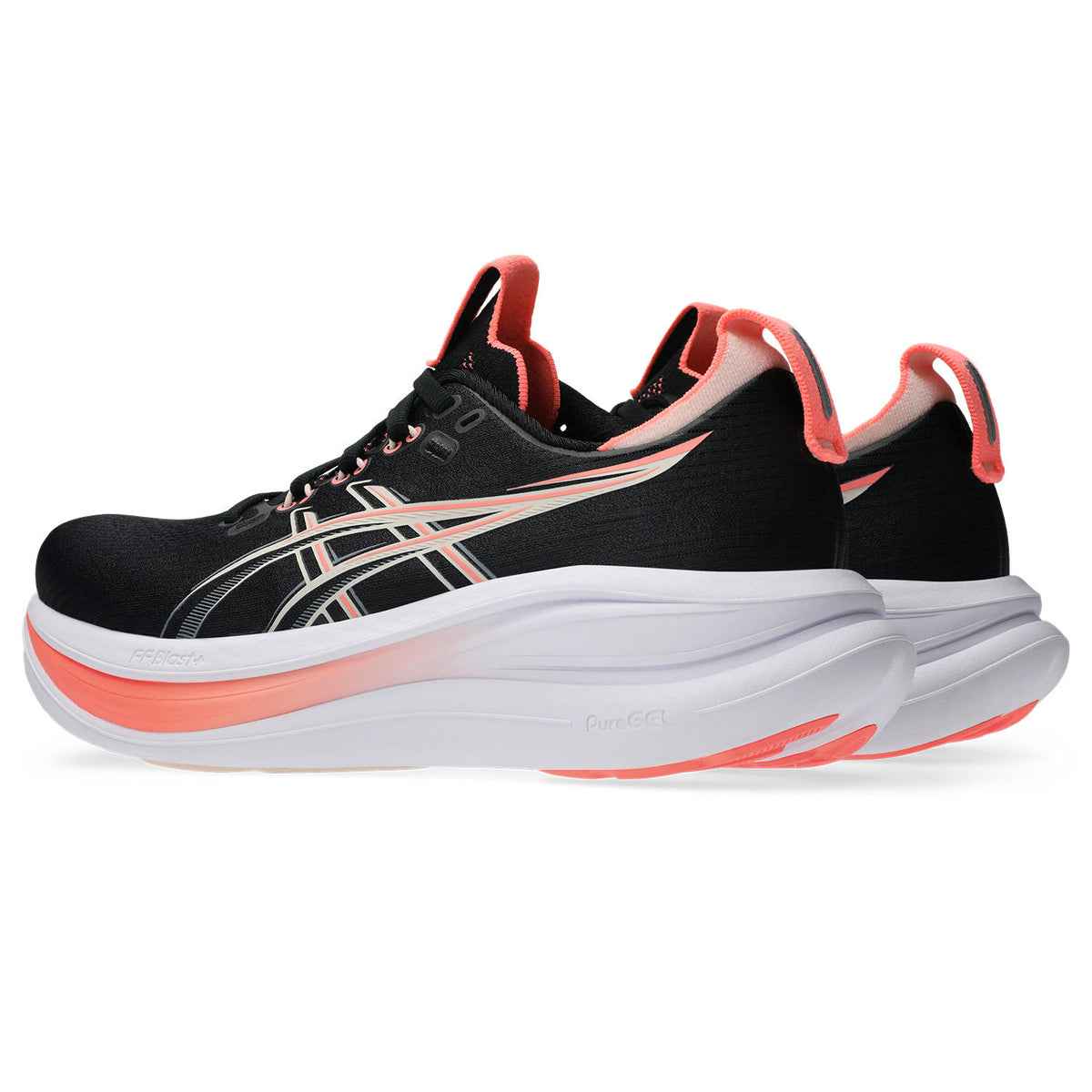 ASICS Women's Gel-Nimbus 28  003 Black/PearlPink
