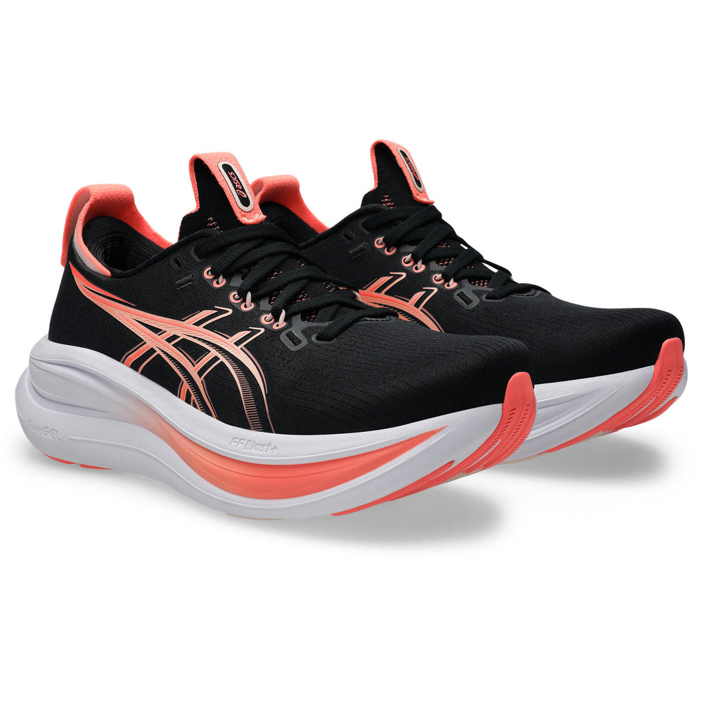 ASICS Women's Gel-Nimbus 28  003 Black/PearlPink