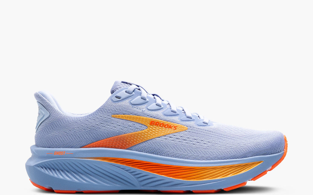 Brooks Women's Ghost 17 443 BlueHeron/White/Orange