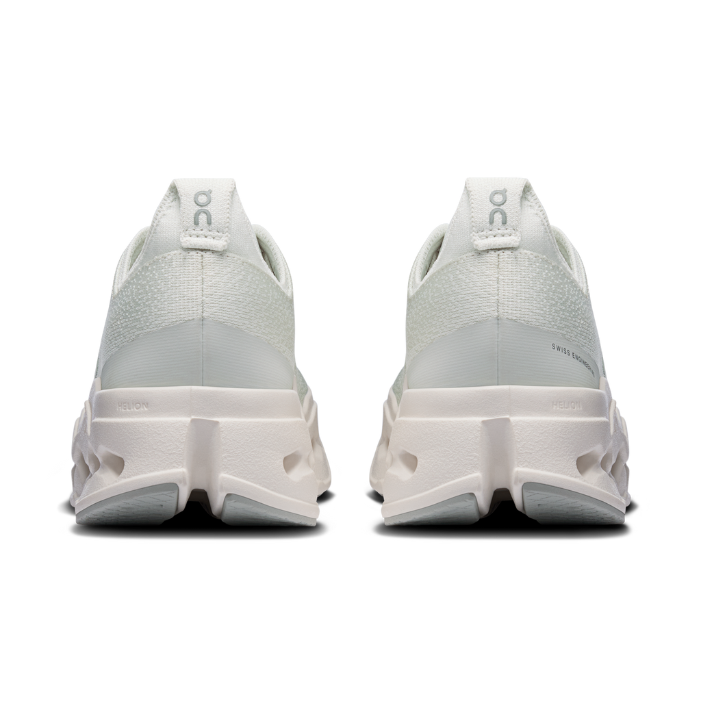 On Running Women's Cloudsurfer Max 4726 Iceberg/Ivory heel