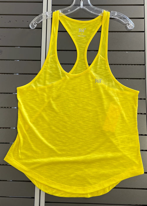 361 Degrees Women's StayFit Racerback Blazing Yellow