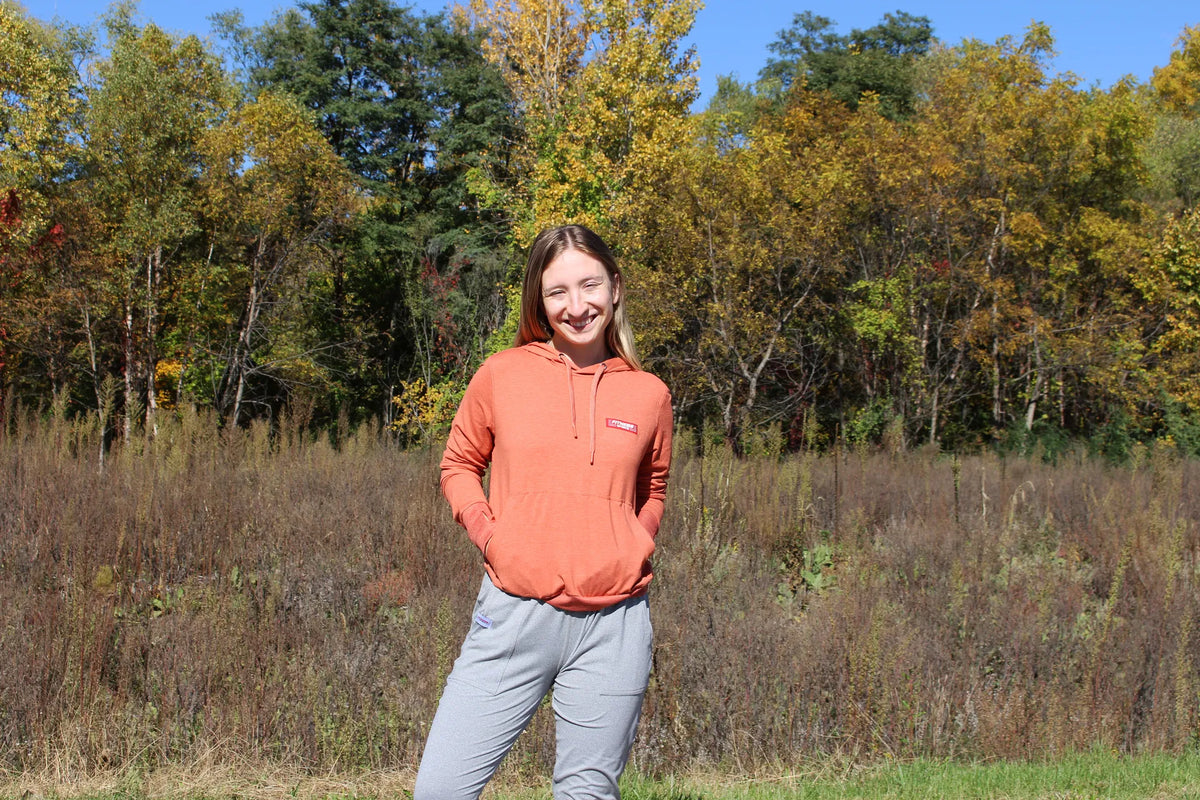 Fitness Sports Women's FS Hoodie Heather Ginger Spice