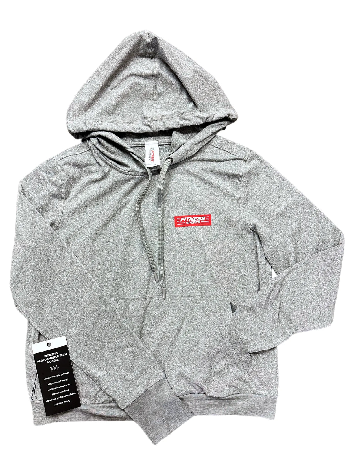 Fitness Sports Women's FS Hoodie Heather Classic Gray