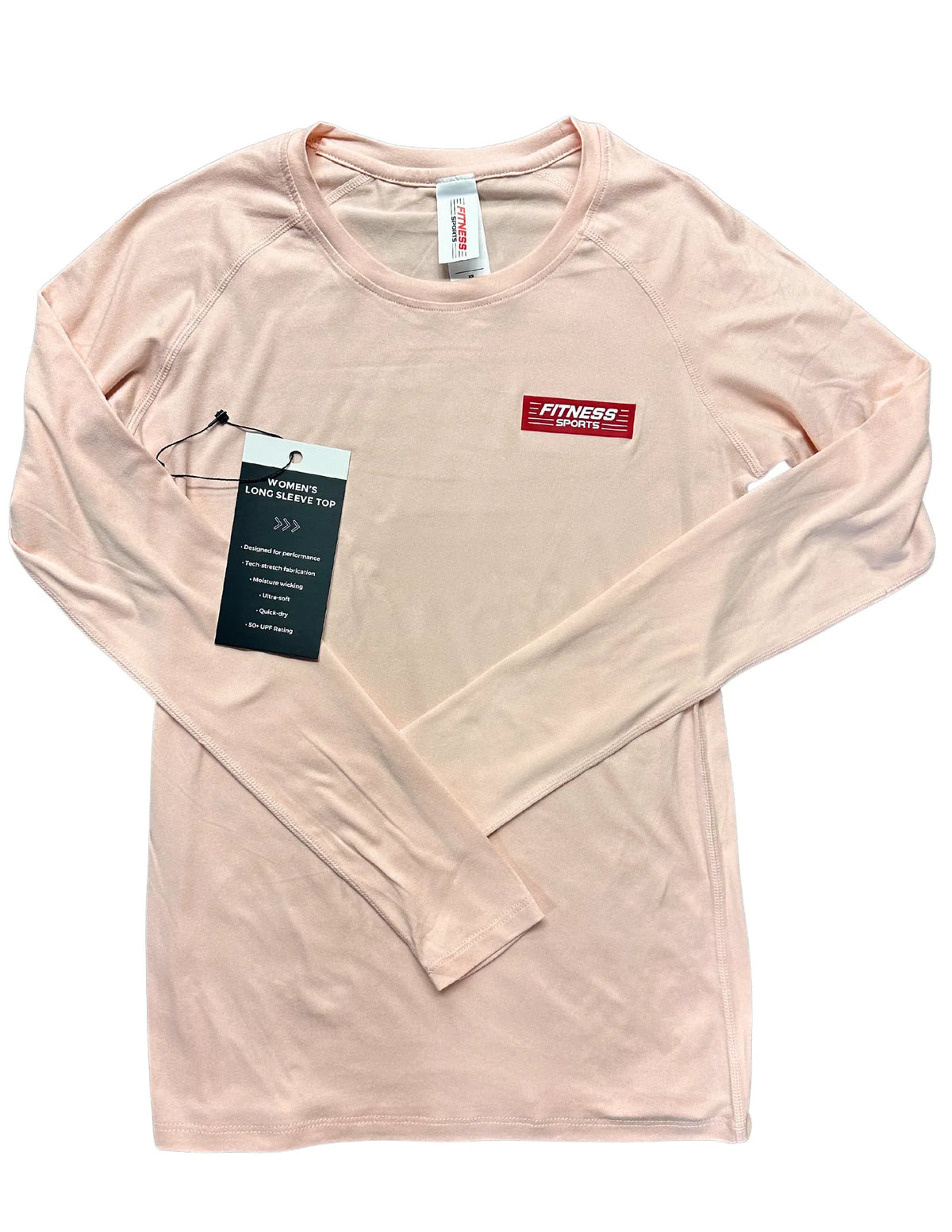 Fitness Sports Women's FS Long Sleeve Heather Pink