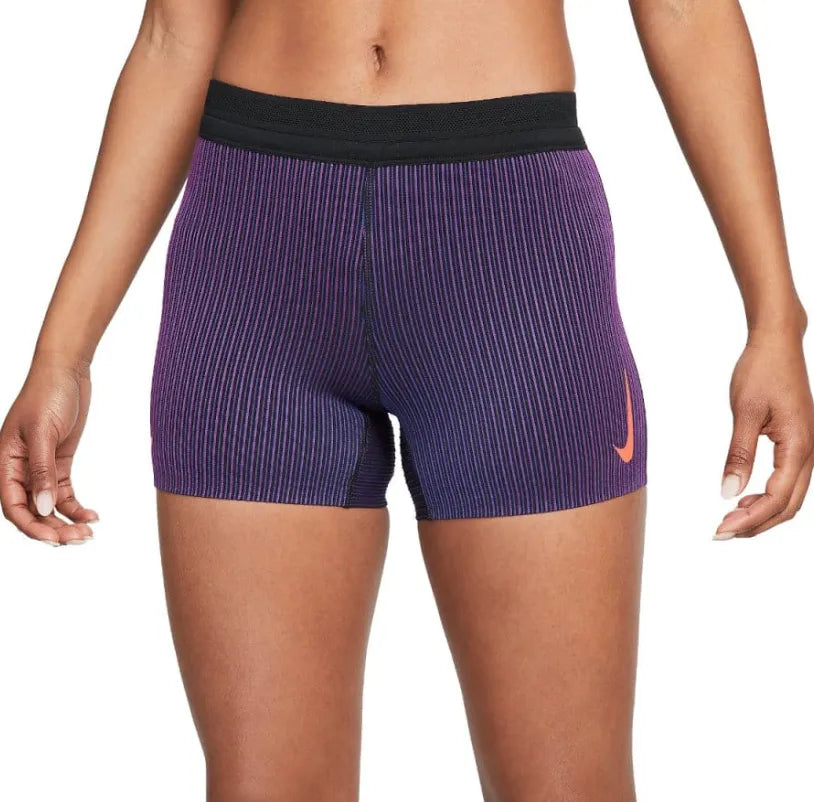 Nike Women's Aeroswift Spandex 551 Purple/Black/Orange