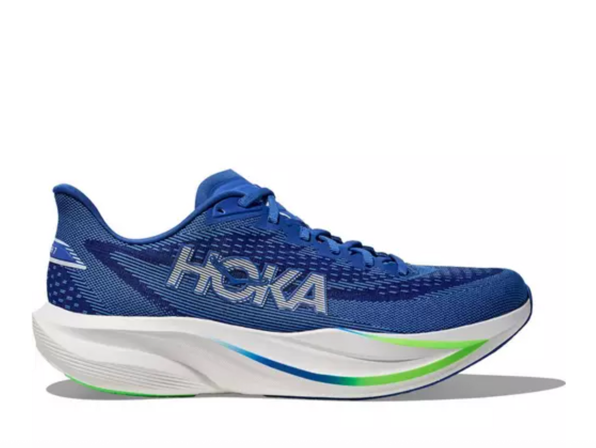 Hoka Men's Mach 7 CBLTB CobaltBlue/NeonGreen