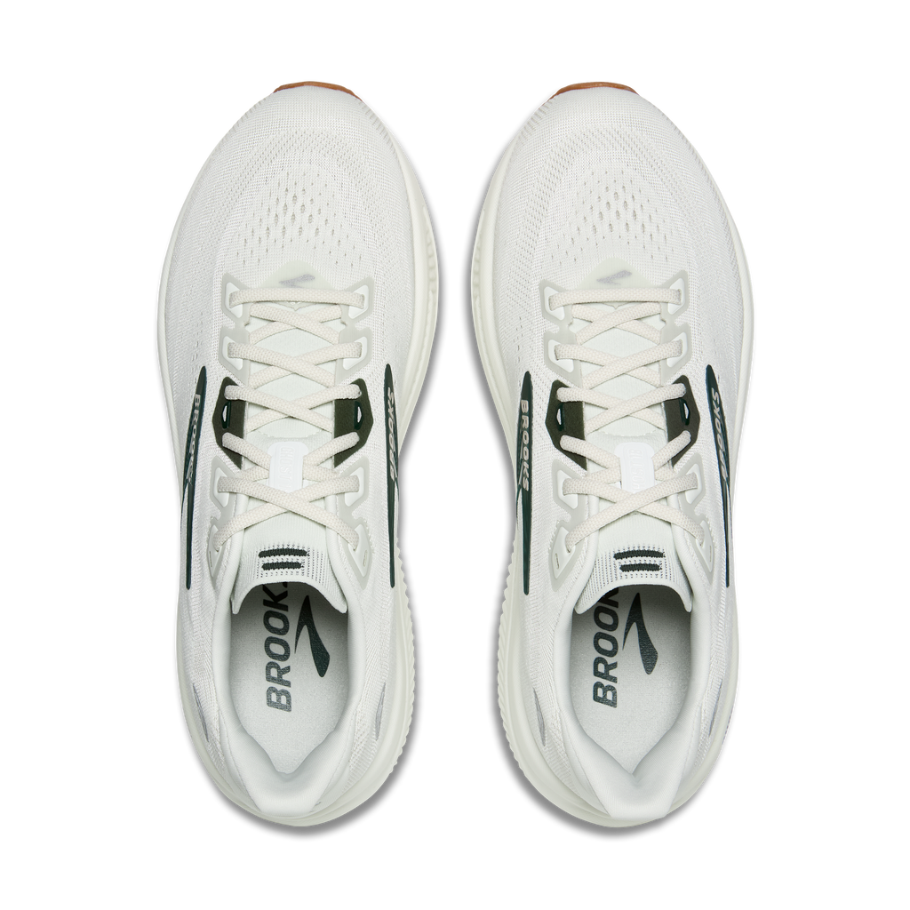 Brooks Men's Ghost 18 069 Grey/Spruce/Tan top
