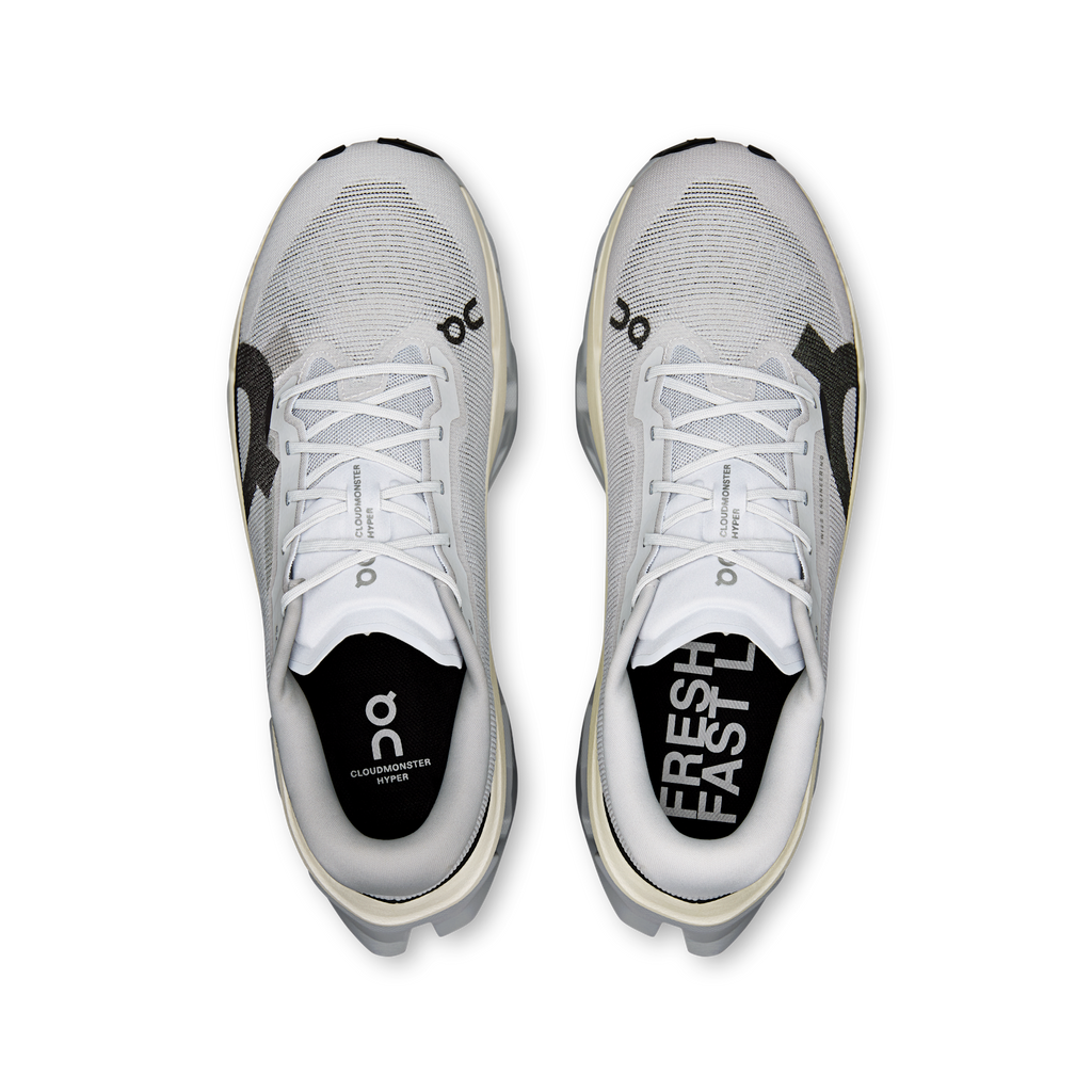 On Running Men's Cloudmonster 3 Hyper 0117 Glacier/Black top
