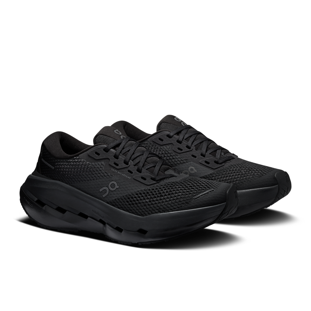 On Running Women's Cloudrunner 3 Max 1043 Black/Black pair angle