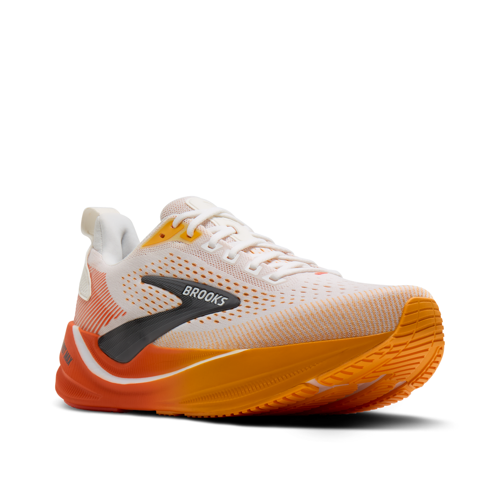 Men's Ghost Max 4 162 White/Orange/Red pair angle