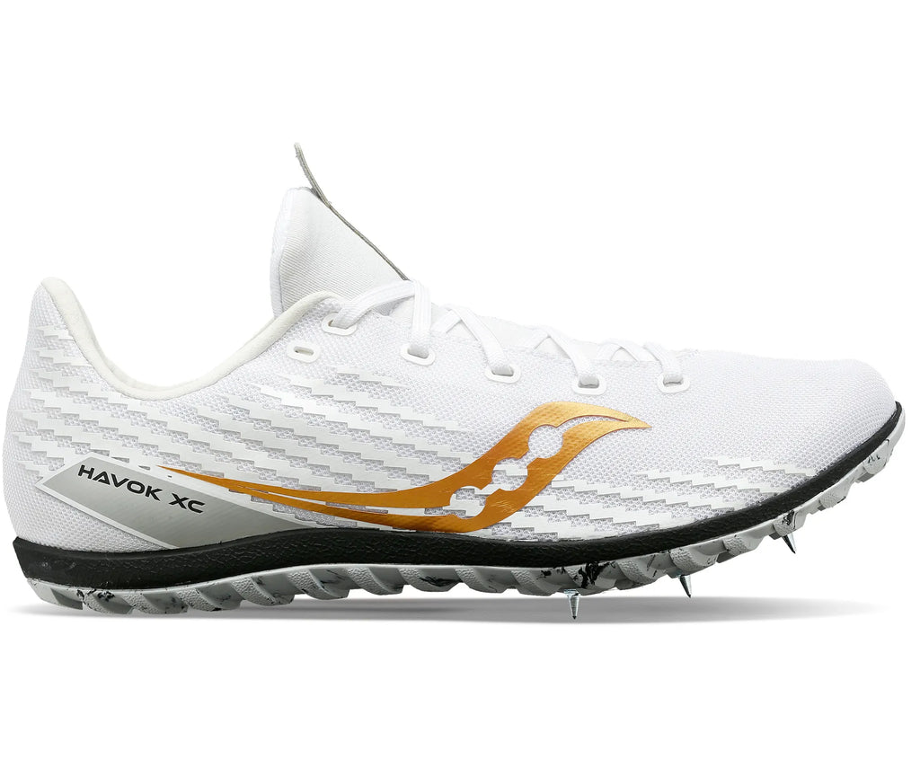 Saucony Women's Havok XC 3 Spike 13 White