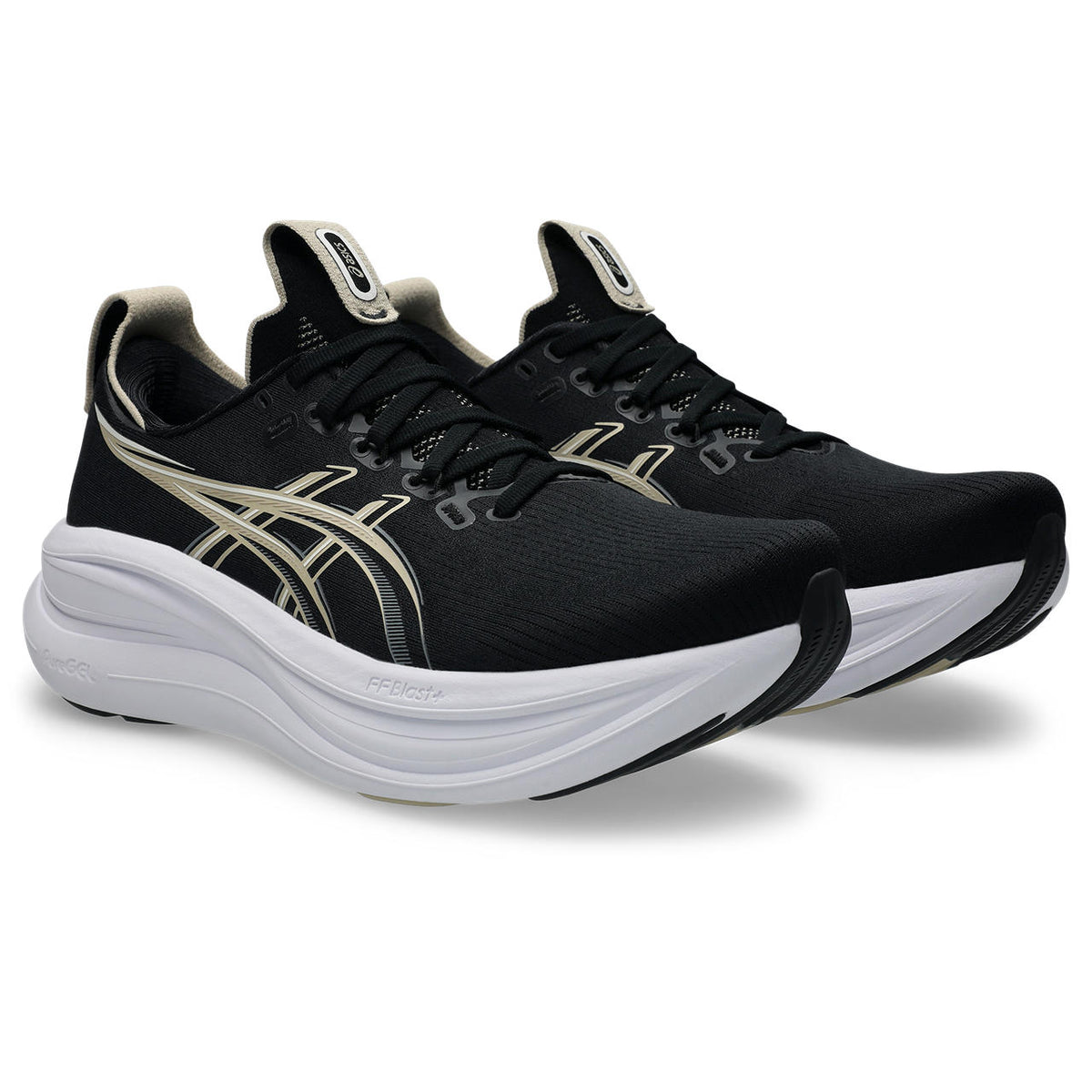 ASICS Men's Gel-Nimbus 28 002 Black/FeatherGrey