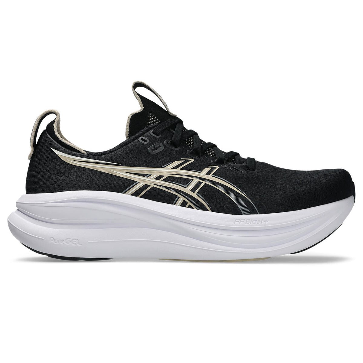 ASICS Men's Gel-Nimbus 28 002 Black/FeatherGrey