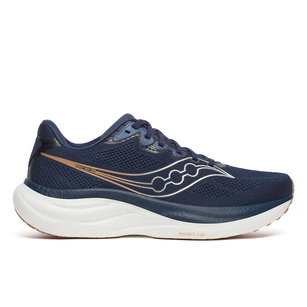 Saucony Men's Ride 19 105 Navy/Gum