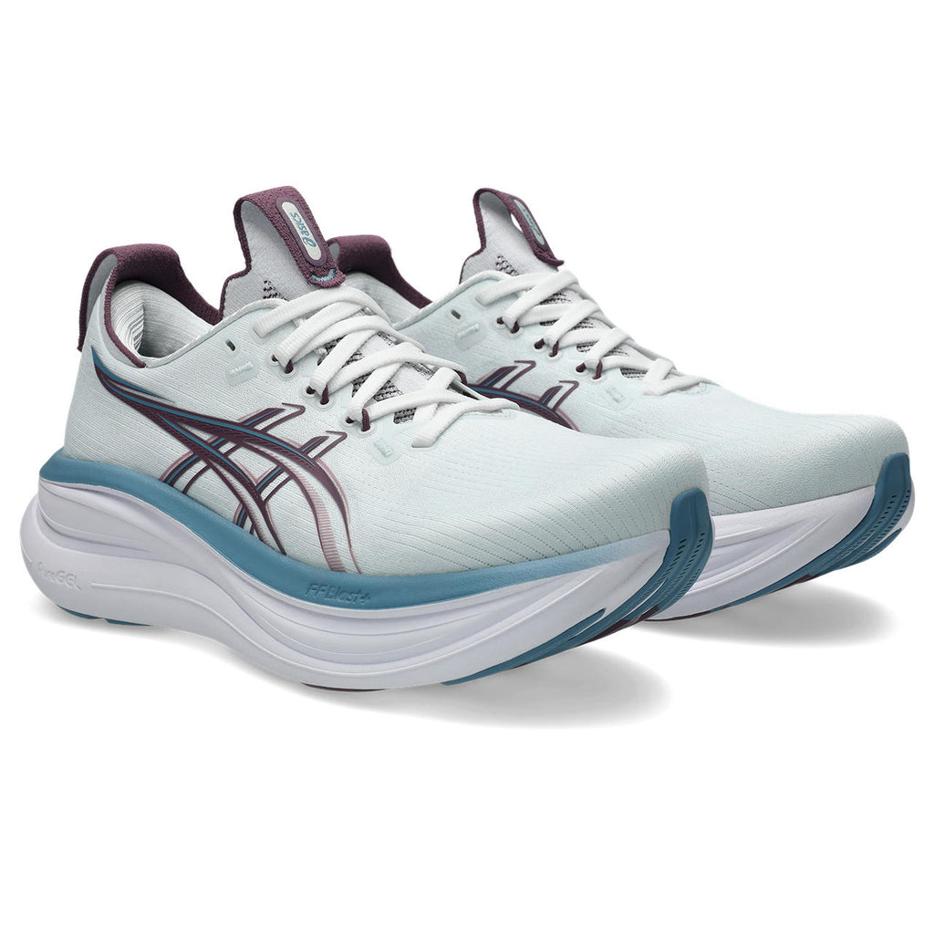 ASICS Women's Gel-Nimbus 28  400 ArcticBlue/VelvetPurple