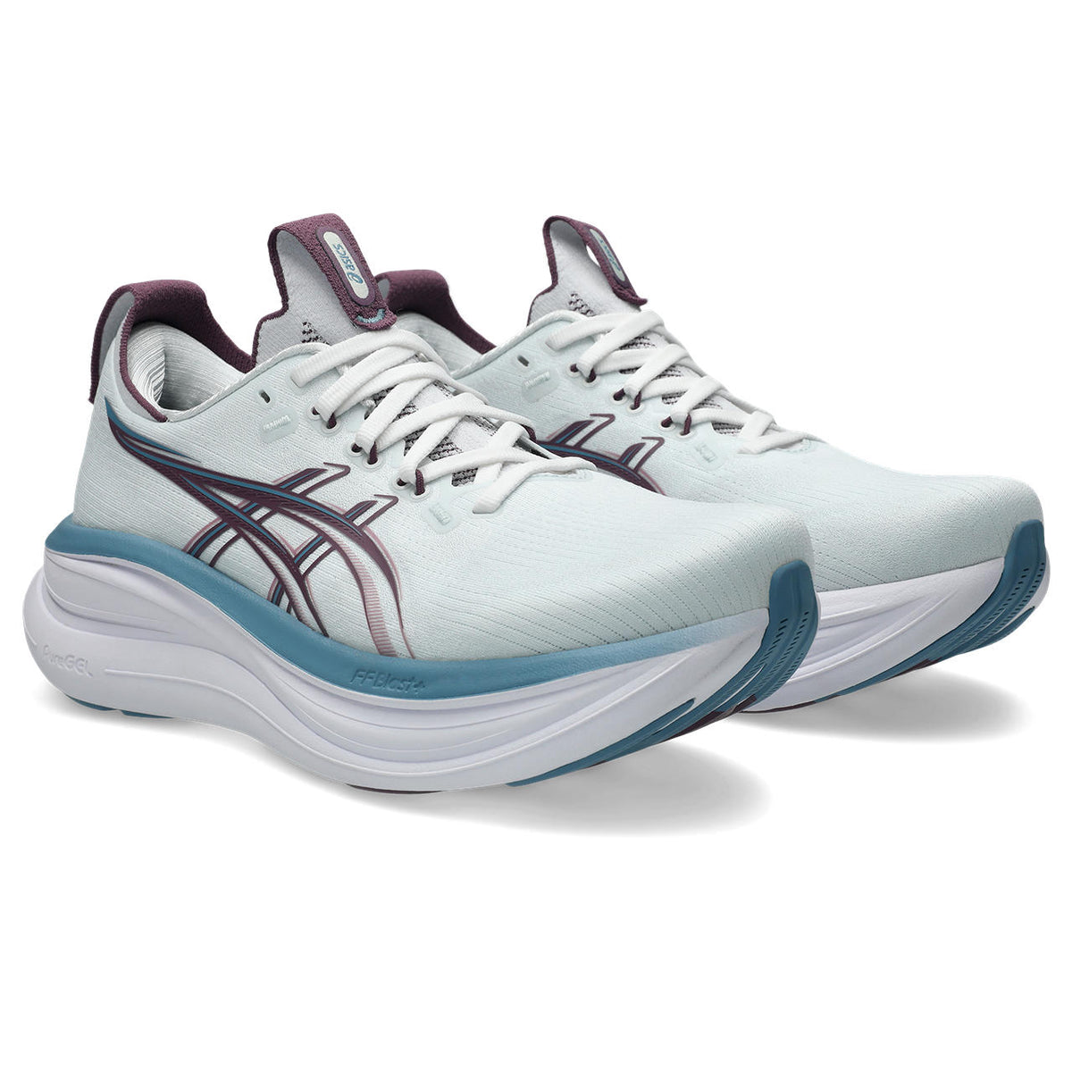 ASICS Women's Gel-Nimbus 28  400 ArcticBlue/VelvetPurple