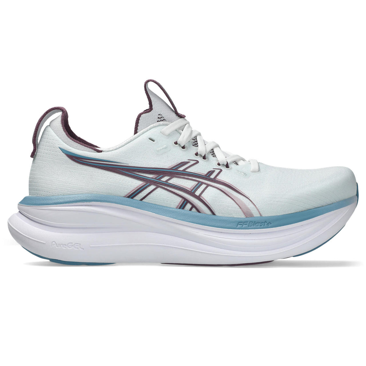 ASICS Women's Gel-Nimbus 28  400 ArcticBlue/VelvetPurple