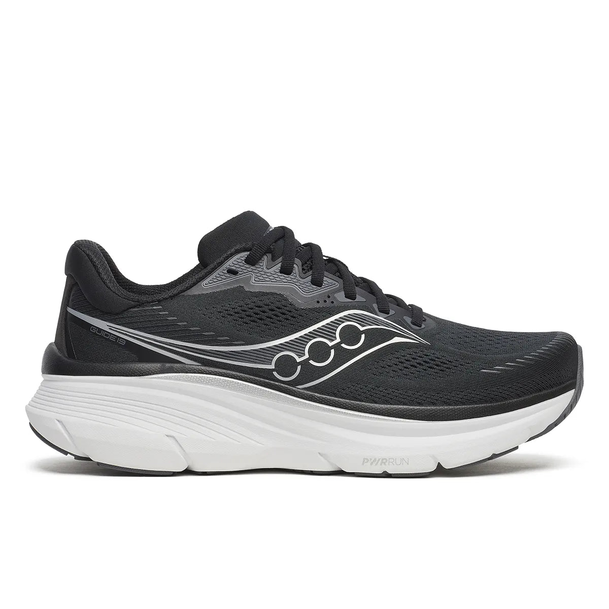 Saucony Men's Guide 19 100 Black/Silver
