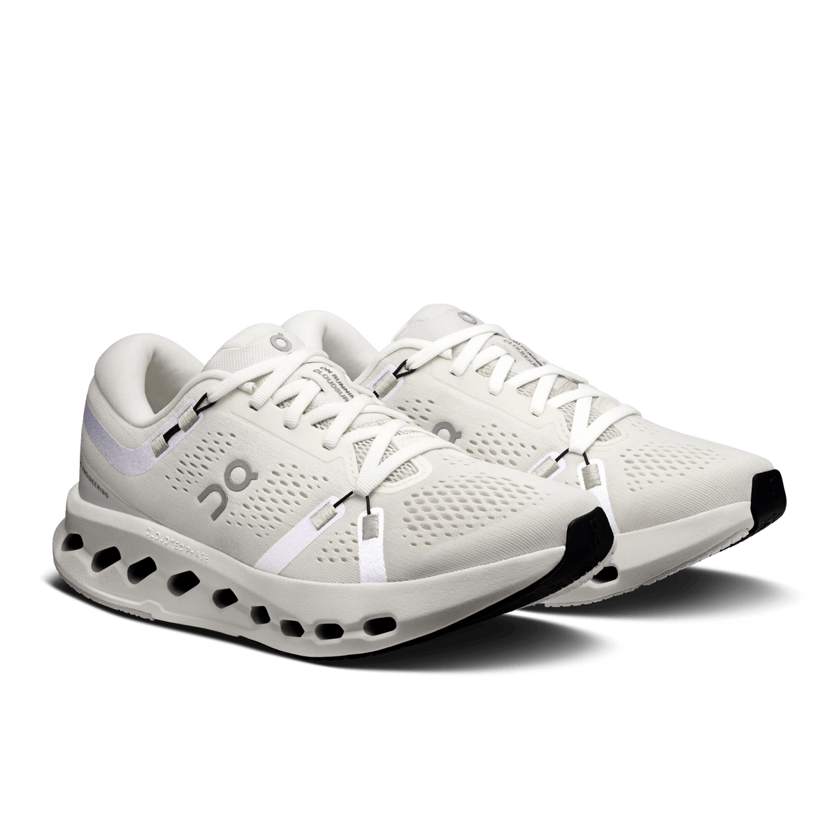 On Running Women's Cloudsurfer 2 3334 Ivory/Ivory pair angle