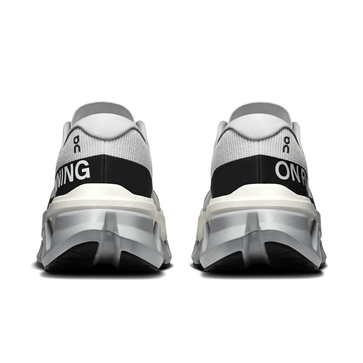 On Running Women's Cloudmonster 3 Hyper 0117 Glacier/Black heel