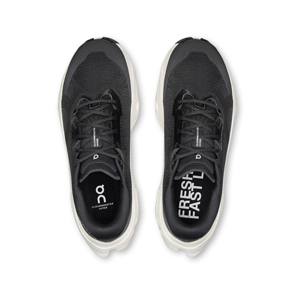 On Running Women's Cloudmonster 3 Hyper 1430 Black/Ivory top