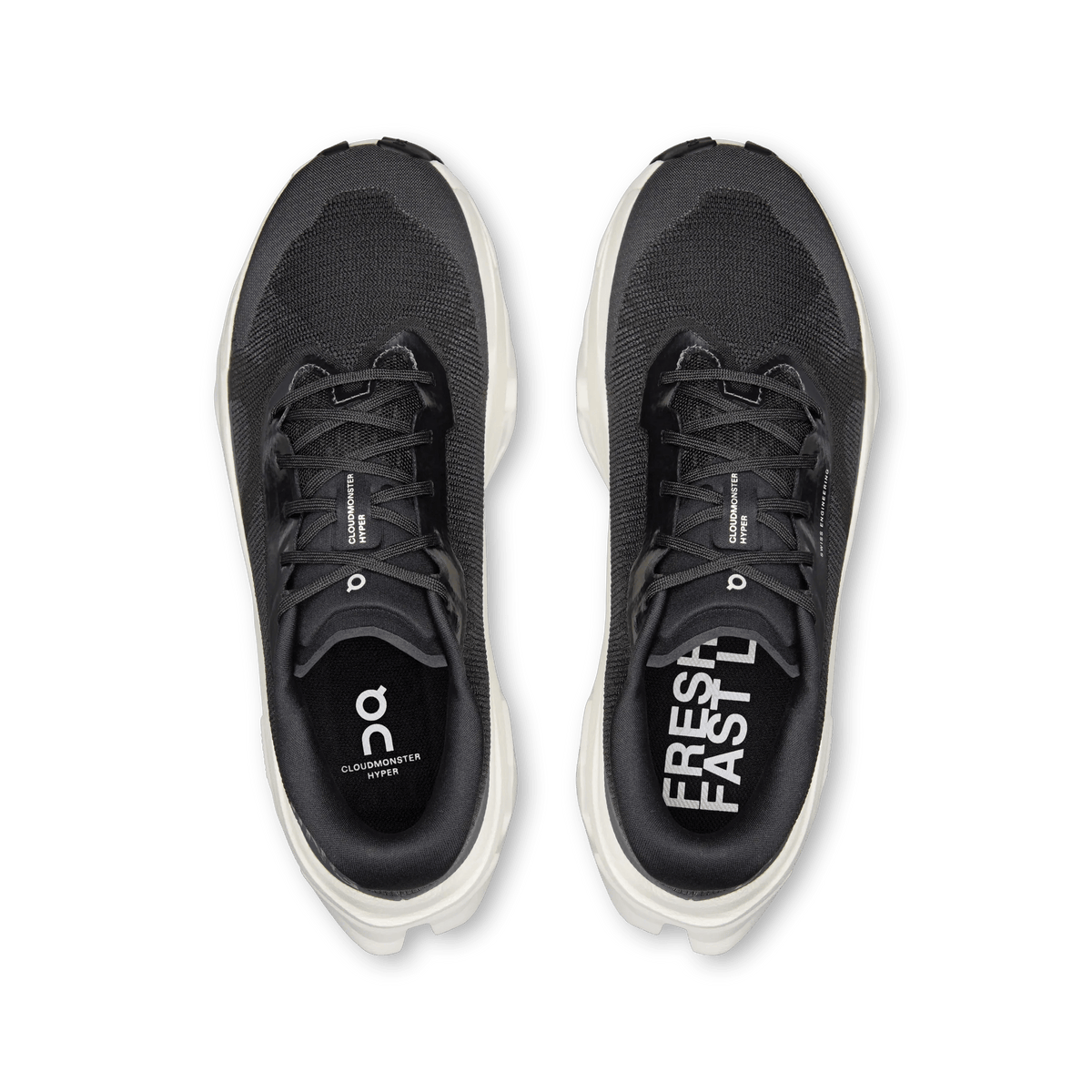 On Running Women's Cloudmonster 3 Hyper 1430 Black/Ivory top