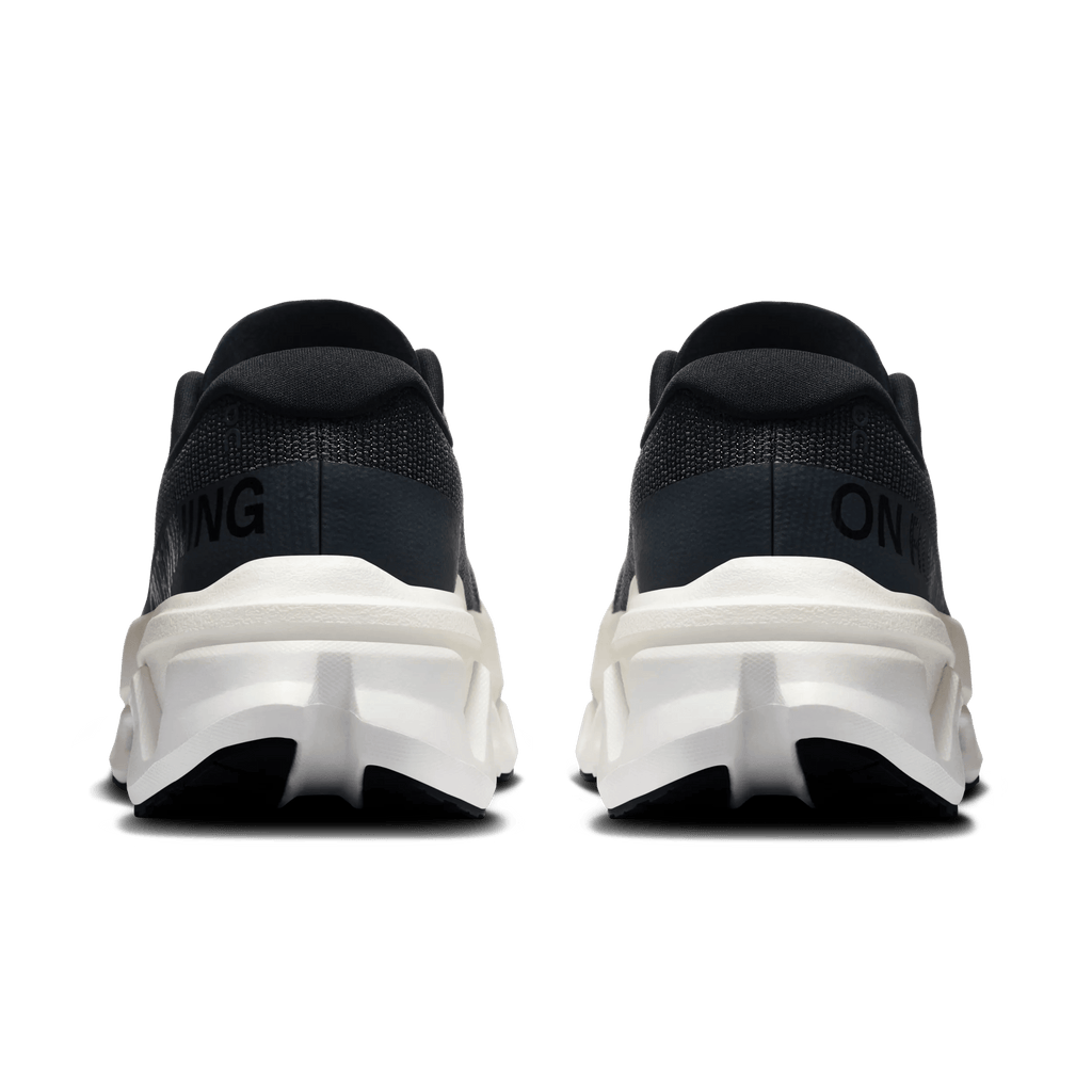 On Running Women's Cloudmonster 3 Hyper 1430 Black/Ivory heel