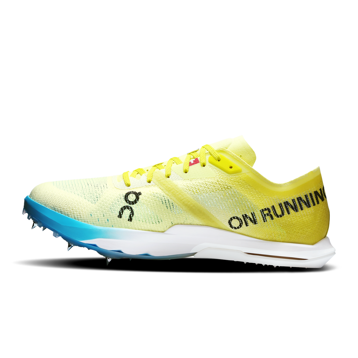 Women's Cloudspike Citius 2 3003 Limelight/White heel