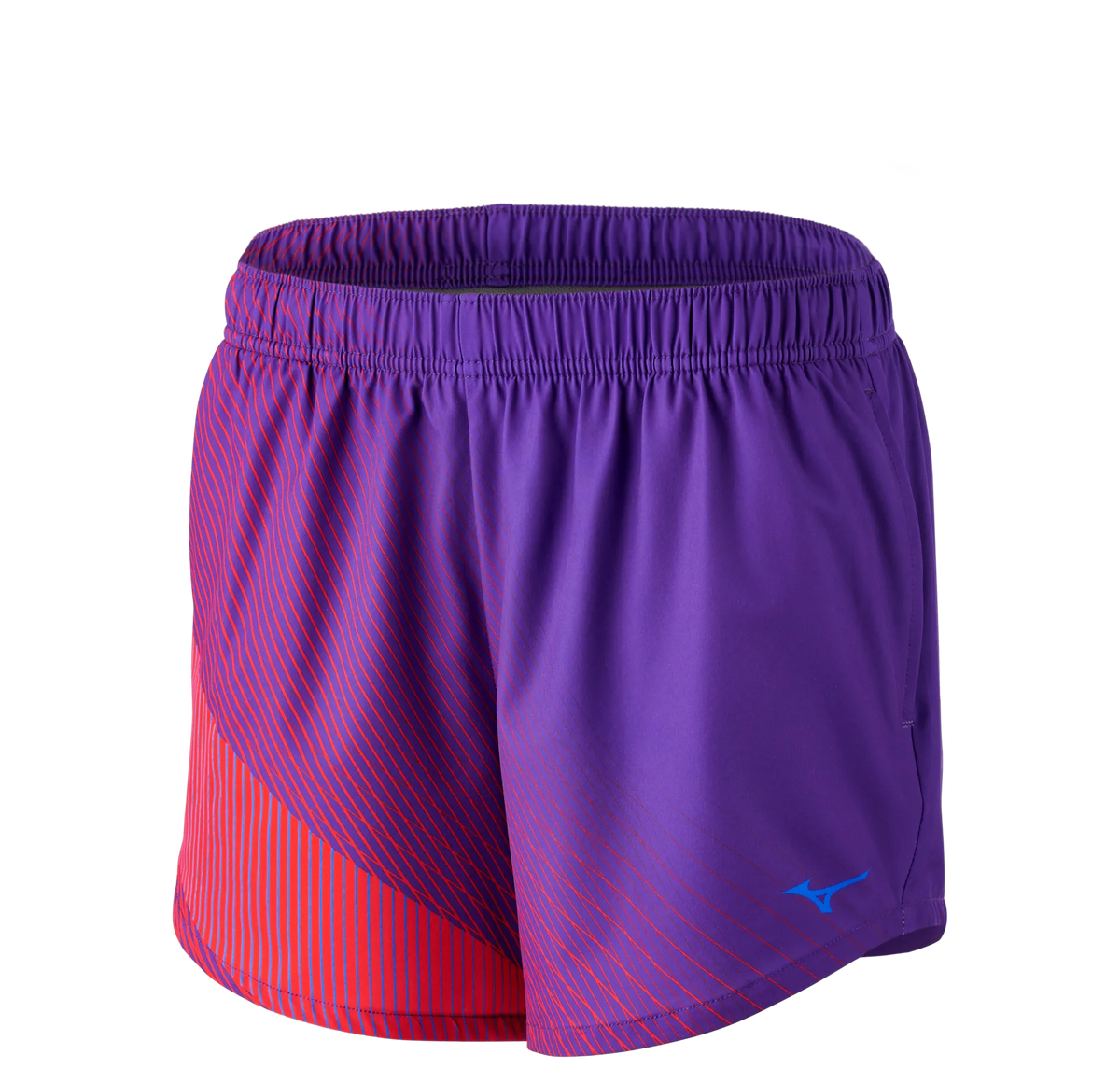 Mizuno Women's 5" Printable Running Short With Liner PR41 Blue