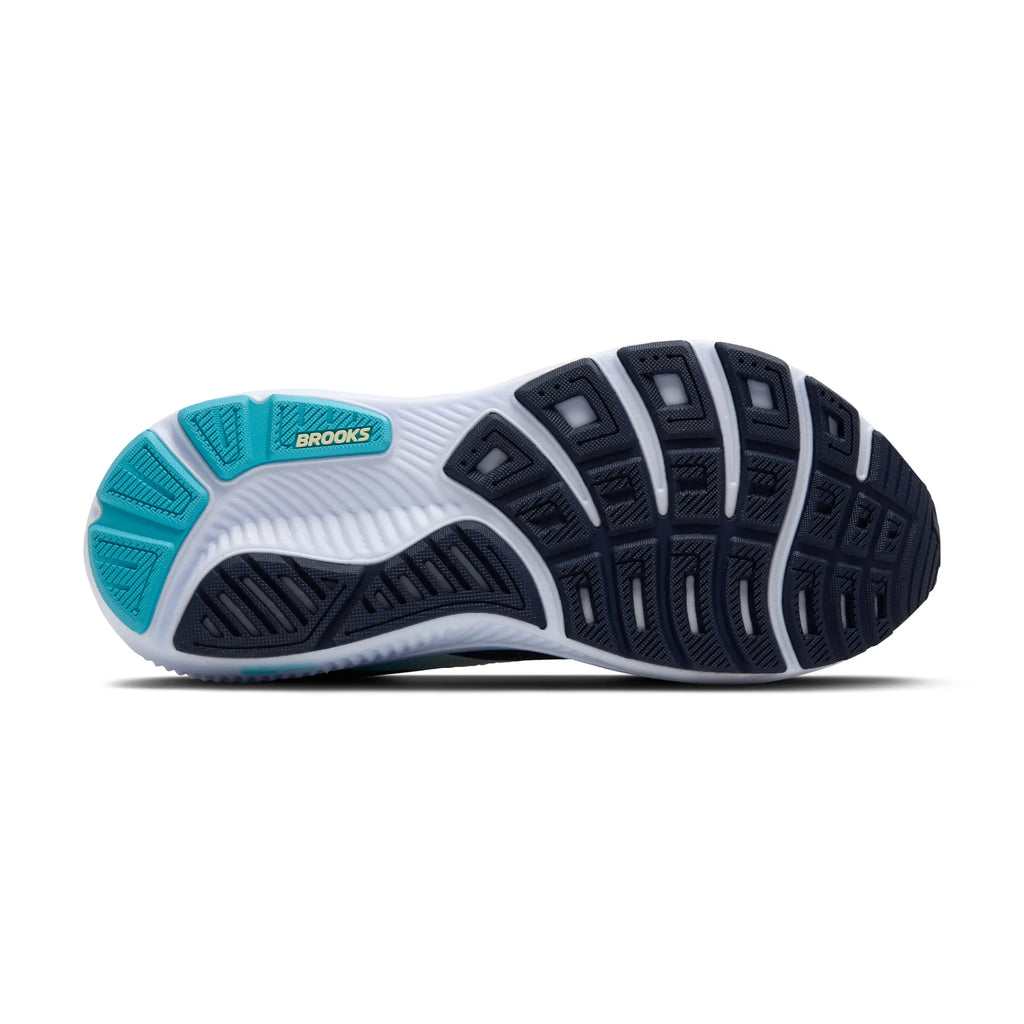 Brooks Women's Ghost 17 458 Navy/Green/Turquoise