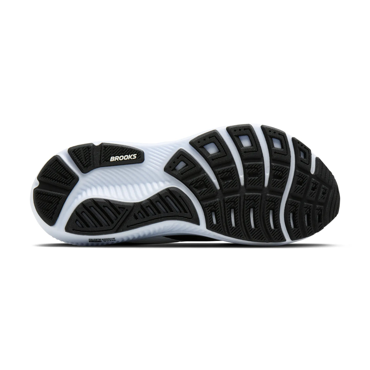 Brooks Men's Ghost 18 090 Black/Grey/White