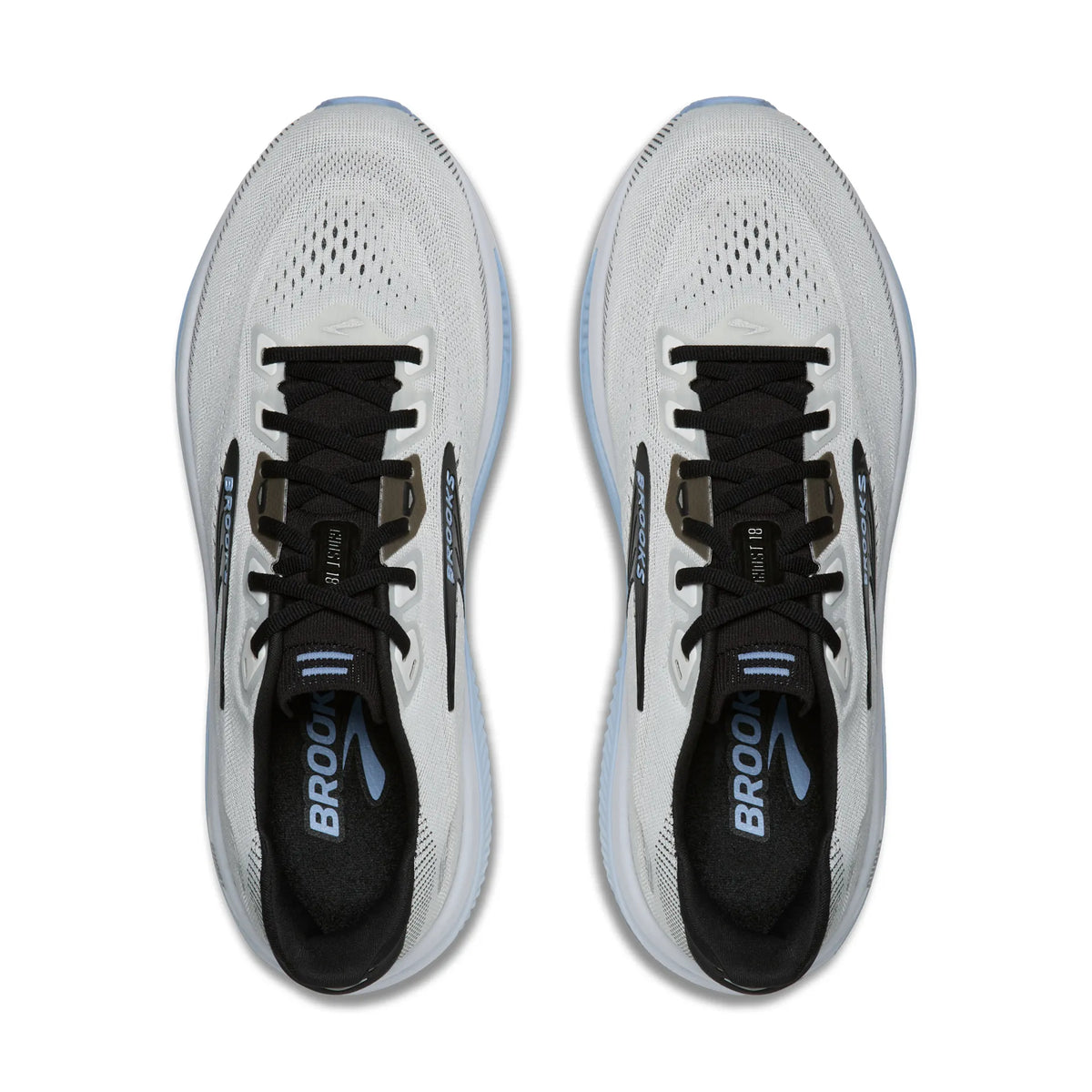 Brooks Men's Ghost 18 172 White/Black/OpenAir