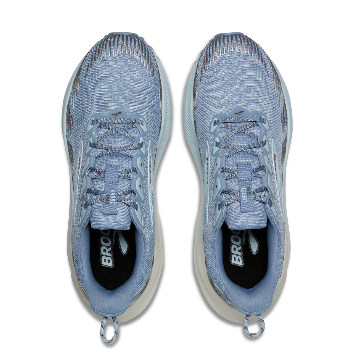 Brooks Women's Ghost Trail 454 Blue/Blue/Brown top