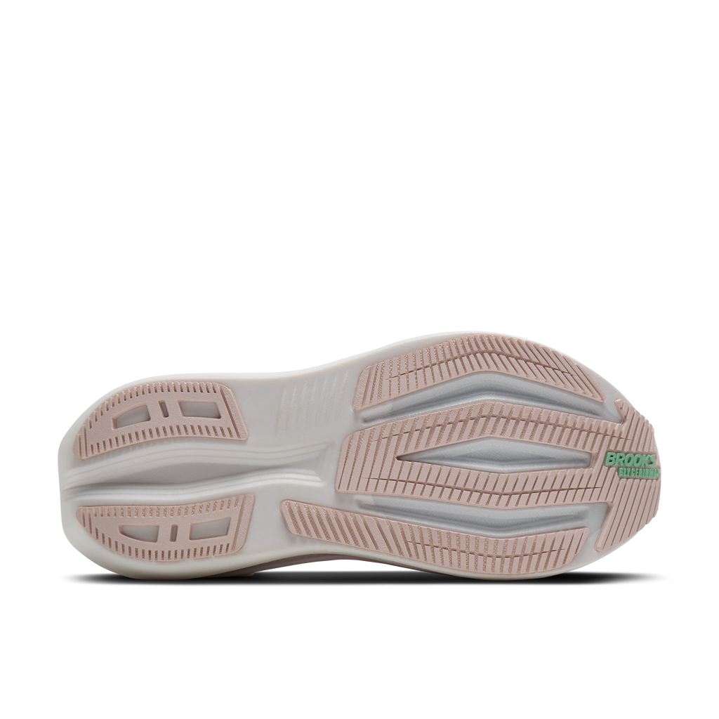 Brooks Women's Glycerin Max 2 660 Pink/Yucca/Metallic outsole