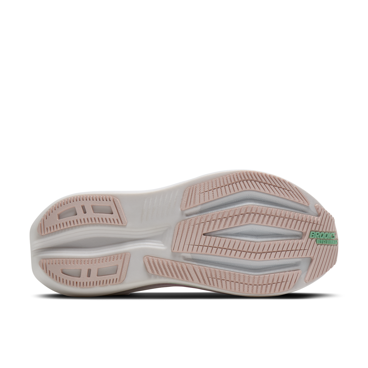 Brooks Women's Glycerin Max 2 660 Pink/Yucca/Metallic outsole