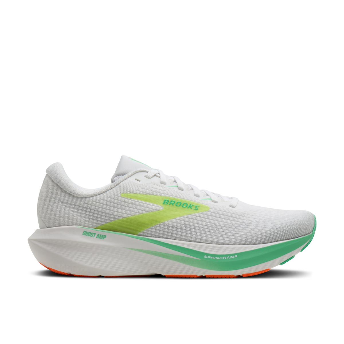 Men's Ghost Amp 102 White/ParadiseGreen/Nightlife lateral