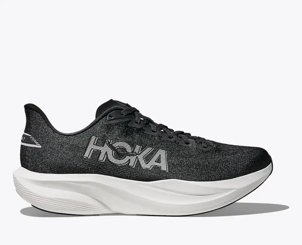 Hoka Men's Mach 7 BWHT Black/White
